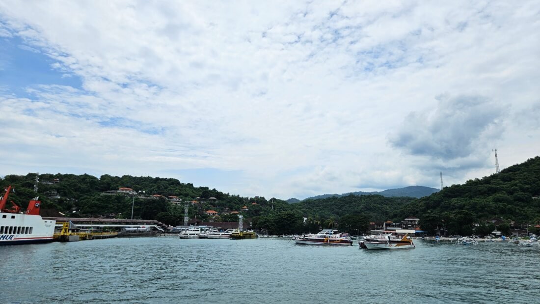 Historic view of Padangbai Harbour in Bali, one of the island’s oldest maritime gateways